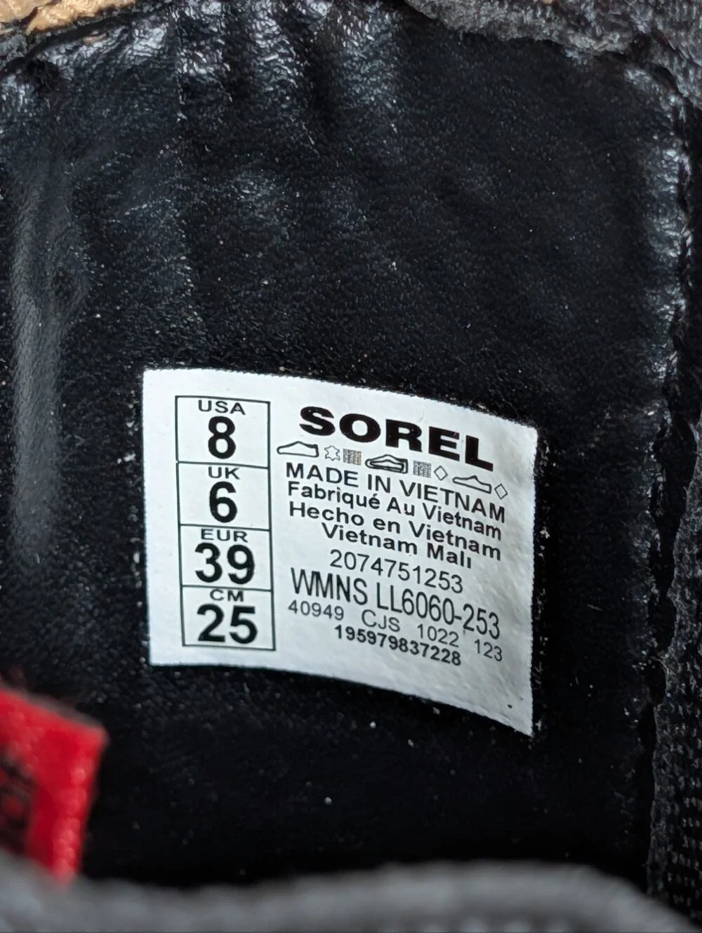 Sorel Brex Waterproof Platform Chelsea Boots Tawny Buff Tan Leather Womens 8